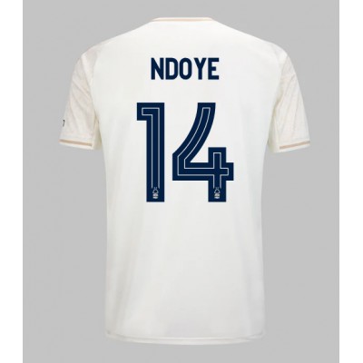 Fotballdrakt Herre Nottingham Forest Dan Ndoye #14 Bortedrakt 2025-26 Kortermet Fotballdrakt Herre Nottingham Forest Dan Ndoye #14 Bortedrakt 2025-26 Kortermet